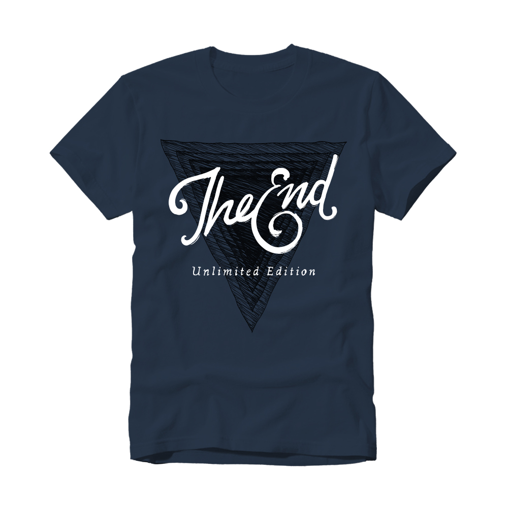 t-shirt_design_padova_the_end_blue